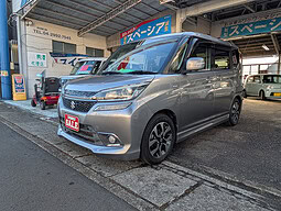 suzuki solio bandit hybrid mv silver 2018 exterior 2