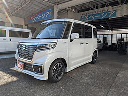 スペーシアカスタム HYBRID XS ターボ 4WD 全方位カメラ